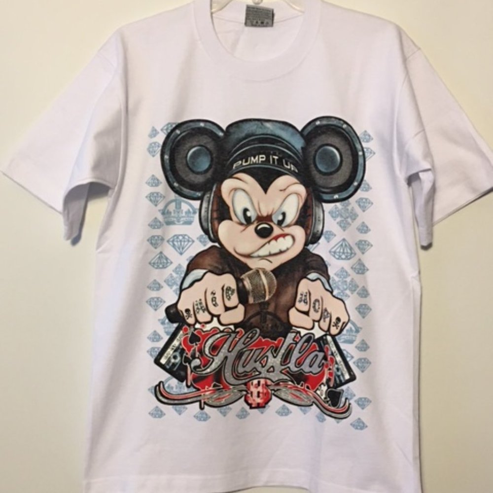 Hustla Hip-Hop T-Shirt Size L NWOT